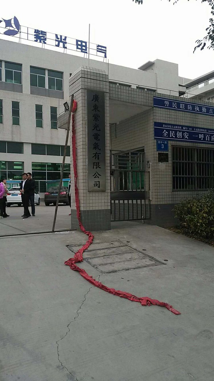 广东紫光电气2018开工大吉2