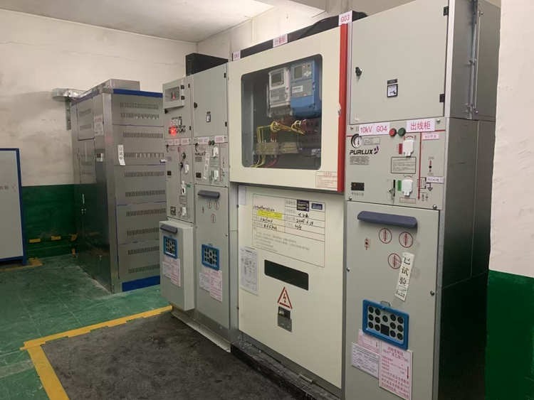 东莞市厚街机动车年检检测站315变压器增容工程顺利通电2