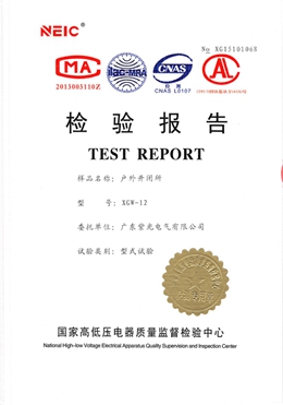 户外开闭所型式试验报告